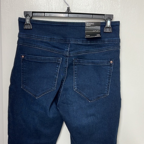 INC Mid Rise Jegging, Novelty denim, Size 2S, NWT, copy - Picture 4 of 5